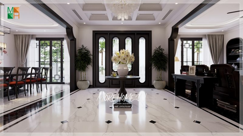 Chiêm ngưỡng mẫu thiết kế không gian sống mang phong cách Indochine được thiết kế bởi đội ngũ KTS tại Morehome.