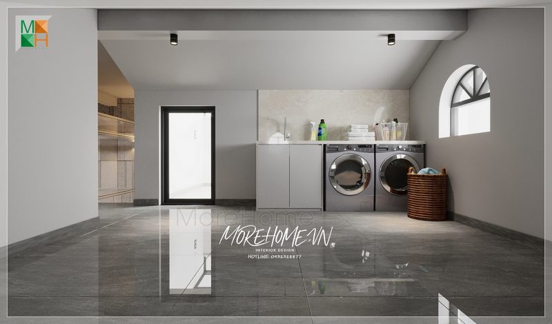 Cửa 1 cánh kính hiện đại nhằm lấy được hết ánh sáng tự nhiên nhất từ bên ngoài mang tới cho không gian luôn được khô ráo thoáng đãng.